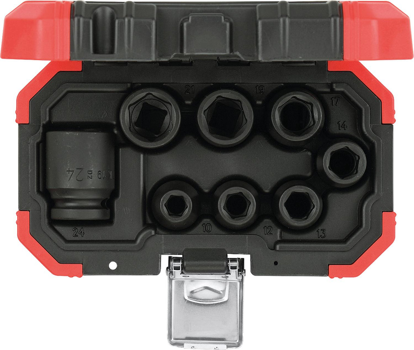 Kraftschrauber Aussensechskant-Steckschlüsseleinsatz-Satz GEDORE red R63003008, 8-teilig 1/2"