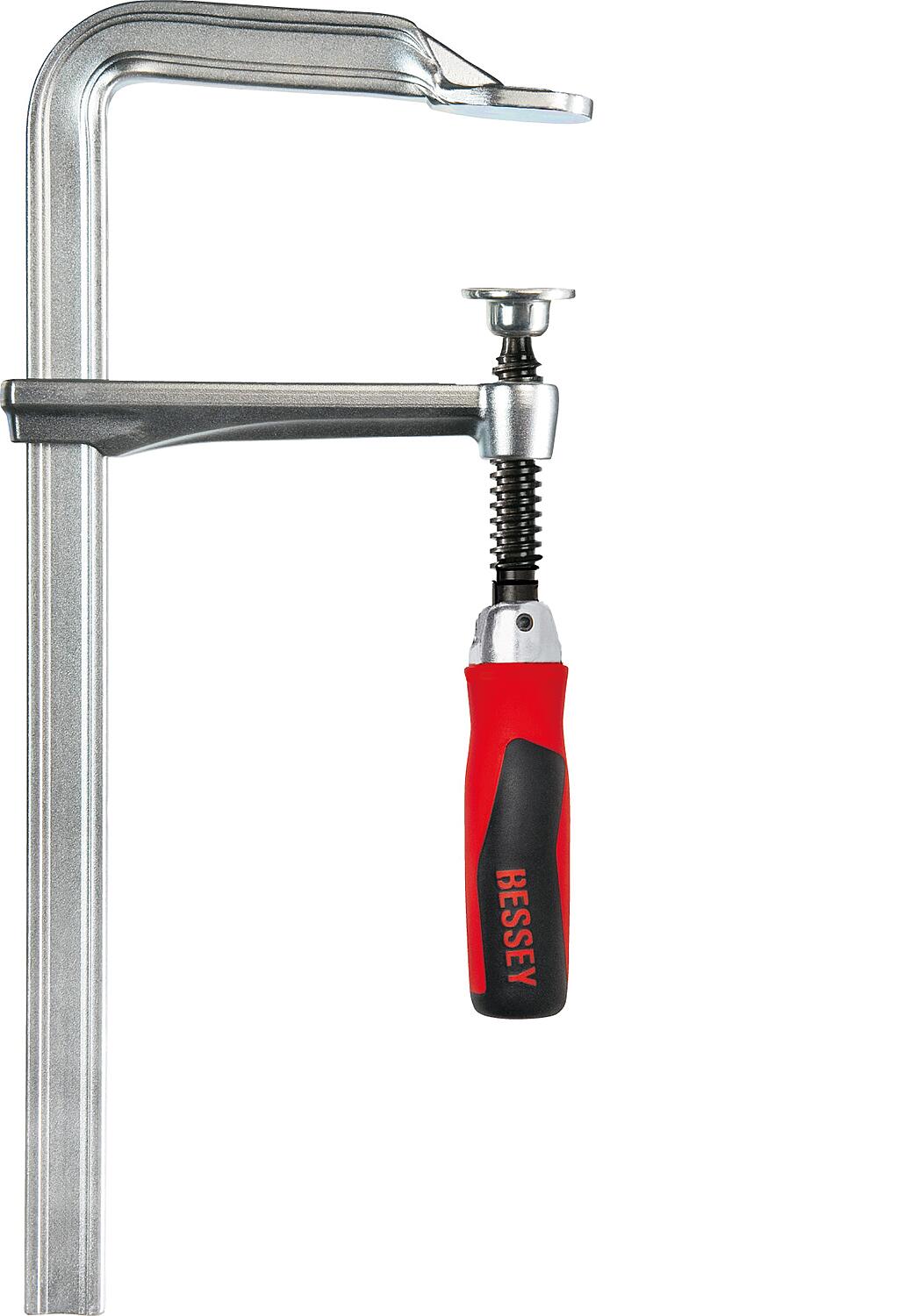 All-steel screw clamp, 2-component plastic handle, type 250x120mm, GZ25KG