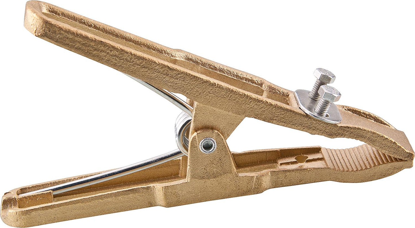 Accessories for manual arc welding: 1 bronze ground clamp 300 A
