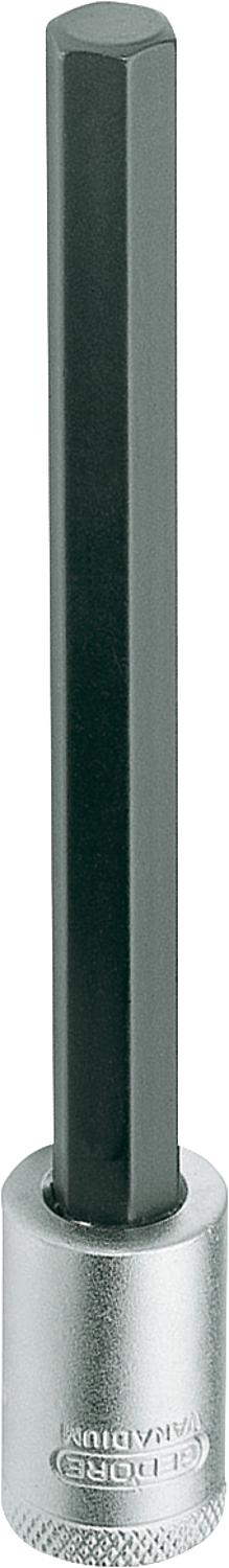 Schraubendrehereinsatz 3/8" Innen-Sechskant, metrisch, lang