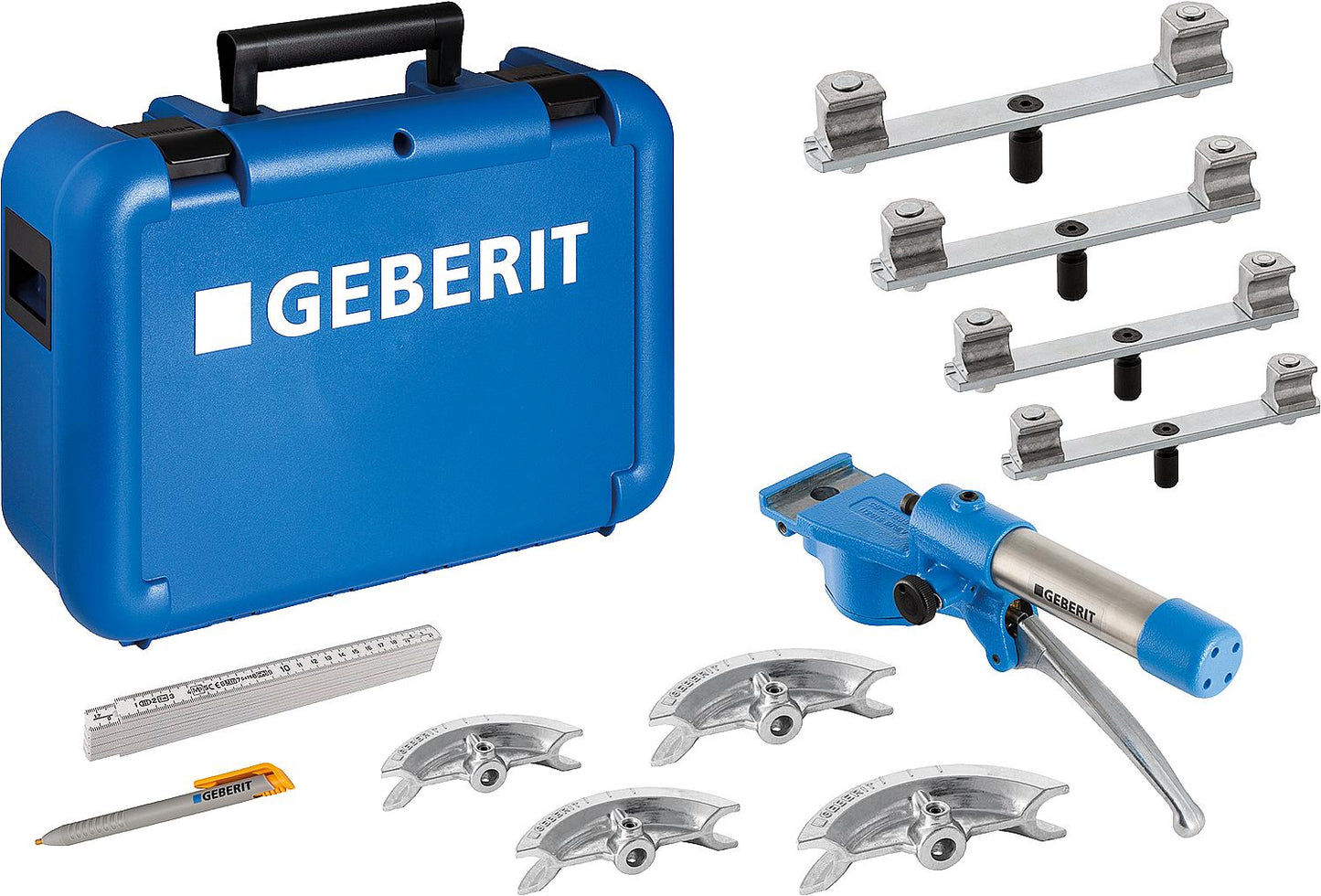 Geberit hydraulic hand bending tool in case D: 16-32