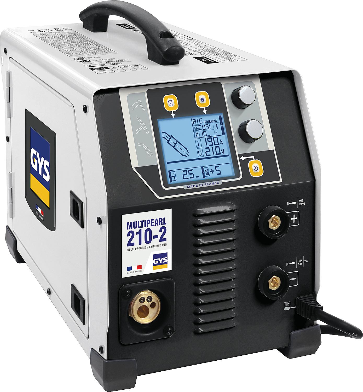 Welding inverter GYS Multi PEARL 210-2