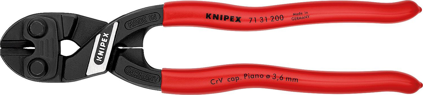 CoBolt compact bolt cutter KNIPEX L: 160mm with cutting edge recess