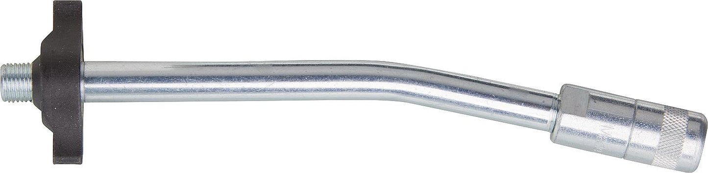 150 mm nozzle tube with M10x1 nozzle, 4-jaw hydraulic coupling