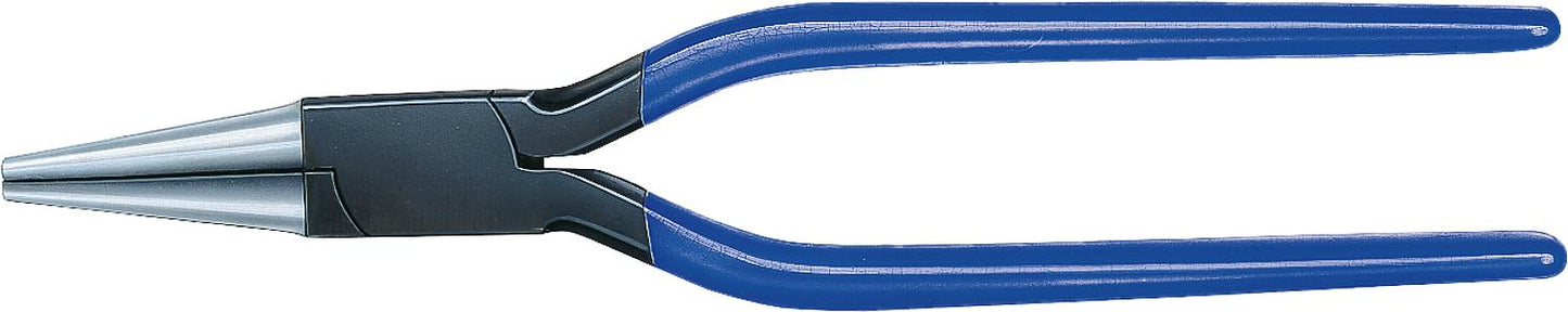 Round-nose pliers, forged steel, non-warping, L=250mm