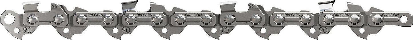 OREGON AdvanceCut chainsaw chain for bar length 200mm, 33 drive links, 3/8" groove width 1.1mm