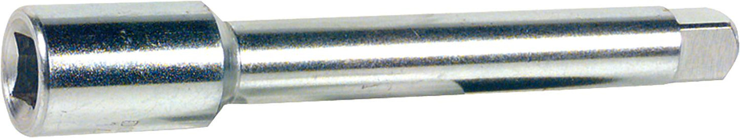 Galvanized tool extension, for 2.7 mm square drive, 80 mm long, single unit