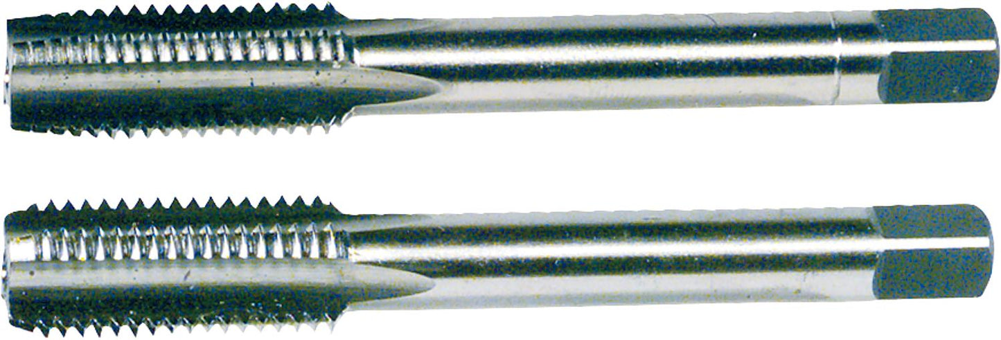 Jeu de tarauds manuels, pas fin métrique, DIN 2181, 2 pièces