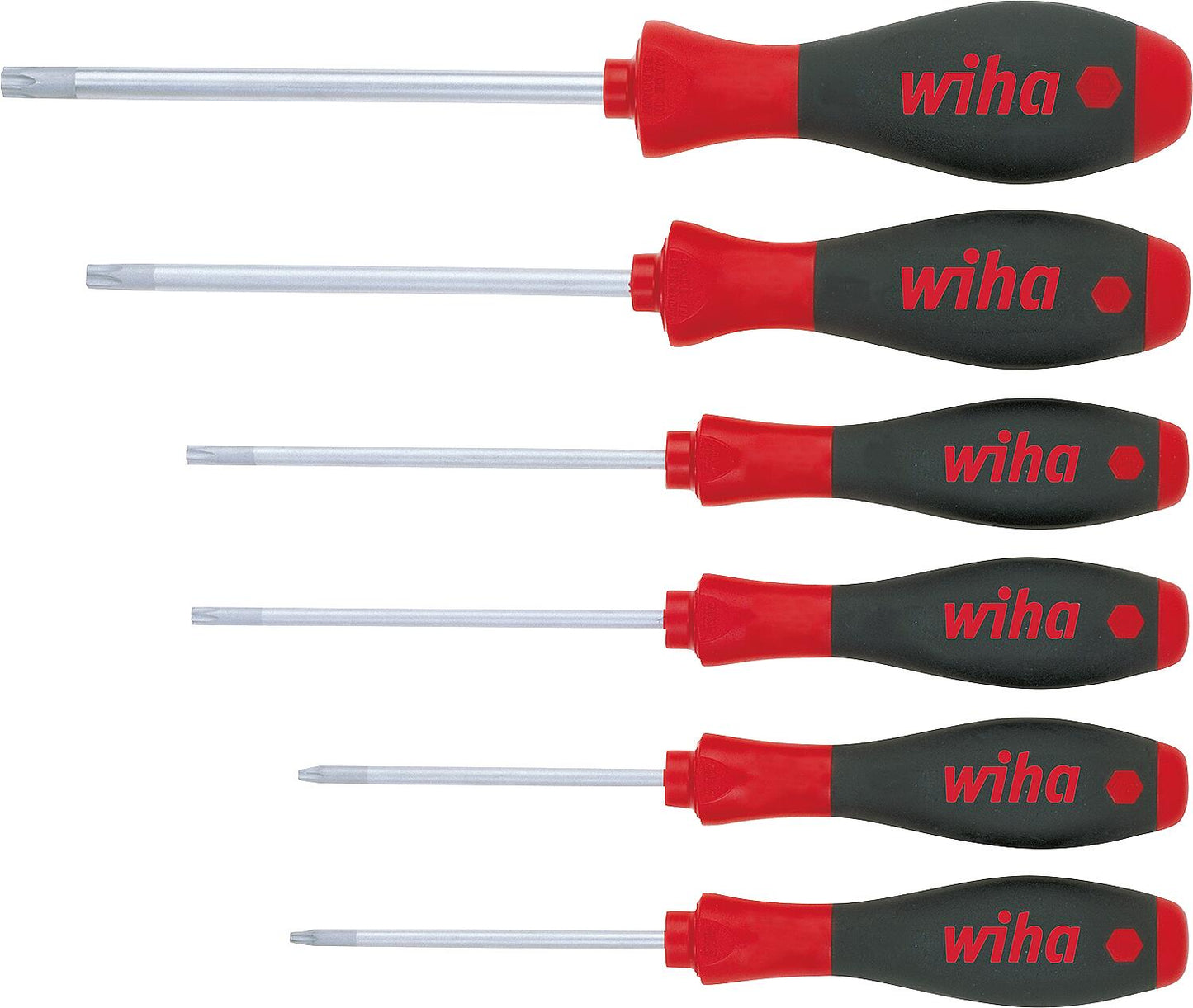 Jeu de tournevis Torx, 6 pièces (lames rondes), type 362K6 SO