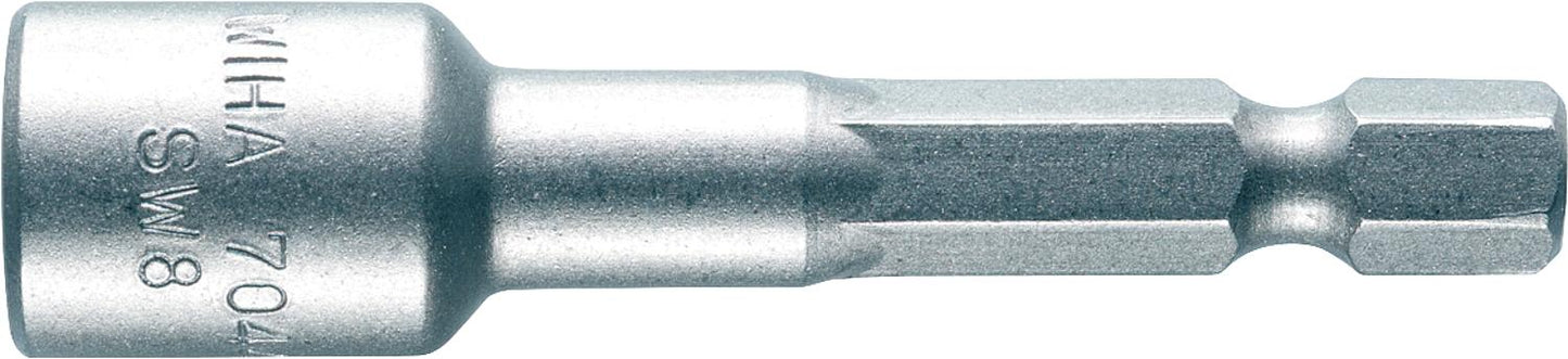 External hexagon socket bit wiha 7044M with 1/4" drive, metric, magnetic, SW 5.0 x 55 mm