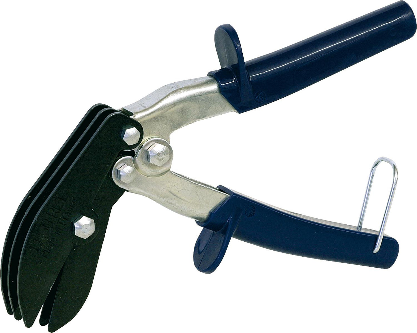 Cranked pipe pulling pliers, length 225 mm