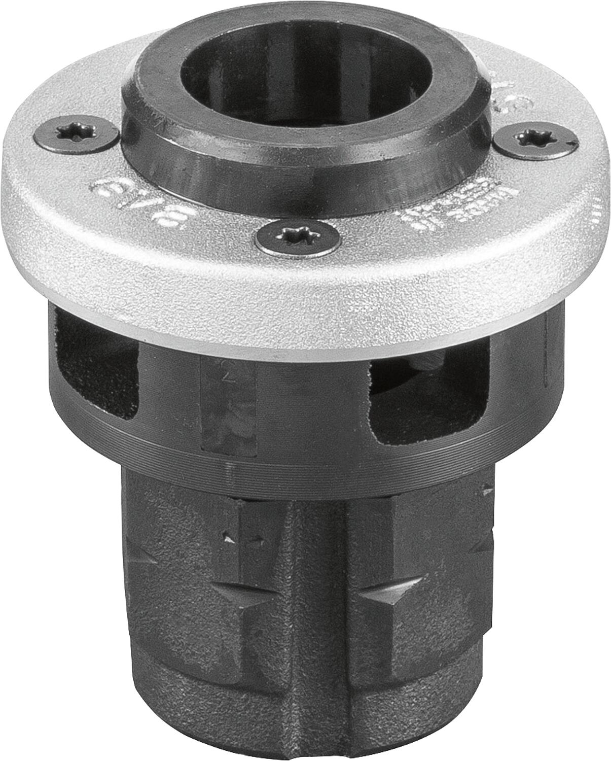 Quick-change cutting head R 3/8" pipe thread tapered right