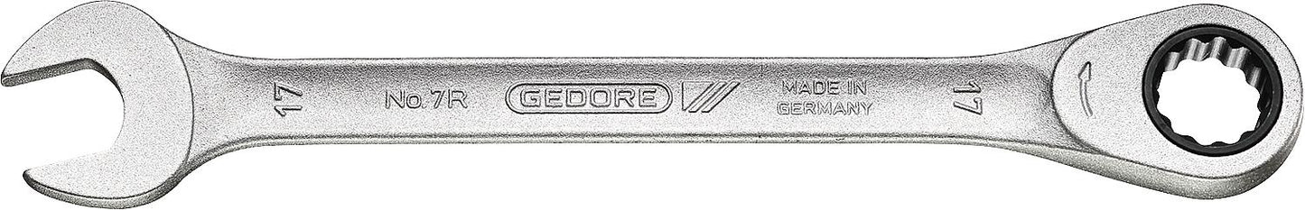 Gedore Maulschlüssel mit Ring- ratsche, Type 7 R 9