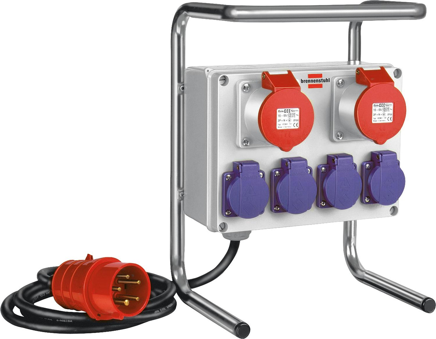 Compact small power distribution box type BKV 2/4 G IP44