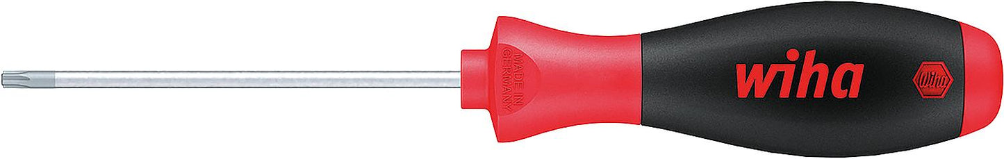Tournevis Torx® Wiha 362R SoftFinish®, MagicSpring®, lame ronde, avec fonction de maintien, T6 x 60 mm