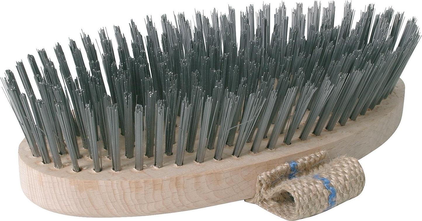 Brosse de façade à bande, fil d'acier 35 mm, 9 rangées