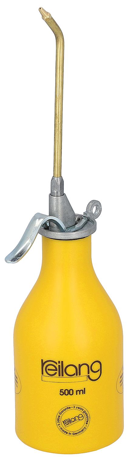 MERKUR precision oiler with double pump mechanism, 200ml with PE container