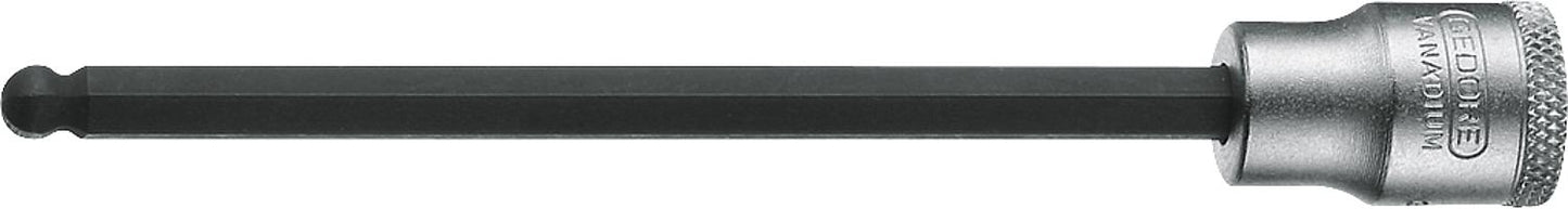 Schraubendrehereinsatz 3/8" Innen-Sechskant mit Kugelkopf, metrisch, lang