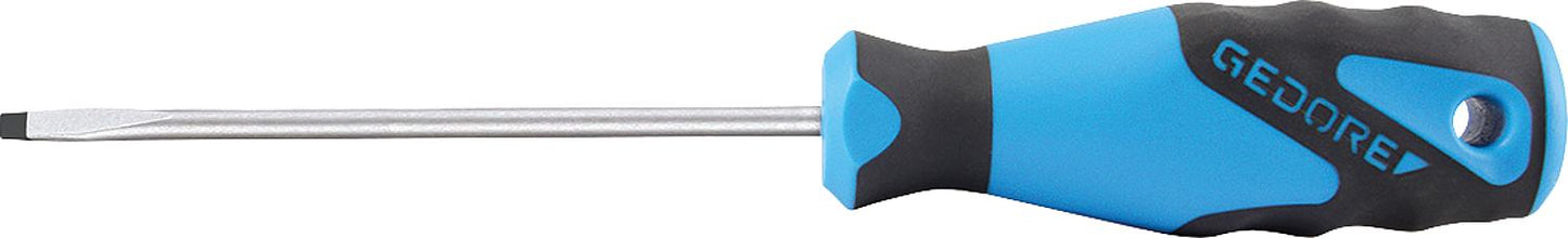 GEDORE slotted screwdriver 0.5x3.0x80mm, overall length: 165mm