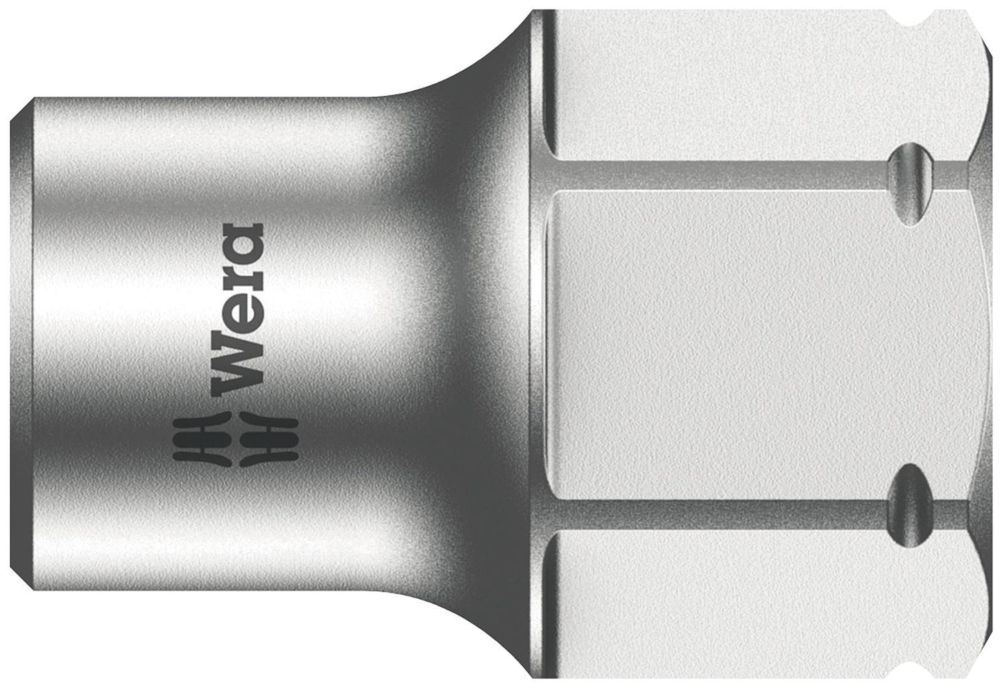 Insert de clé à douille WERA pour Zyklop Mini 1/4", 6 pans, SW 4.0, longueur 18 mm