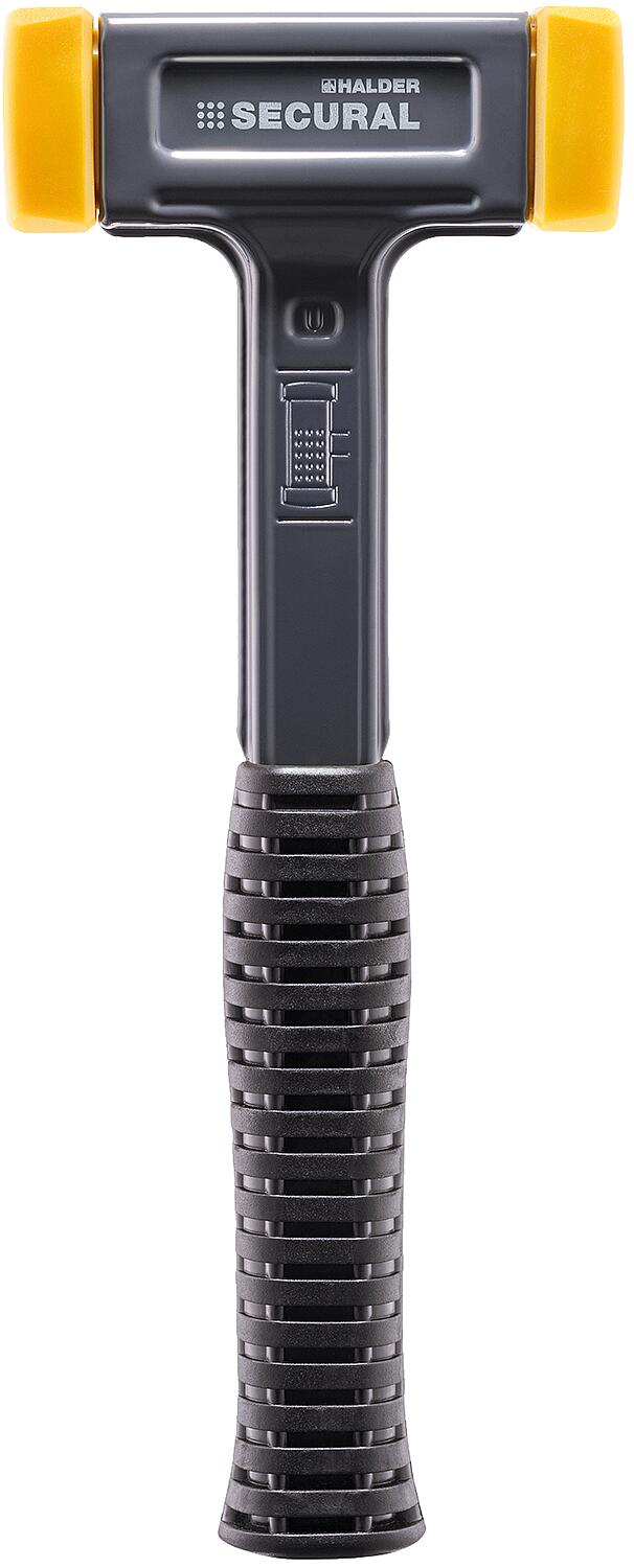 SECURAL soft-faced hammer, recoil-free, 30x40 mm, polyurethane
