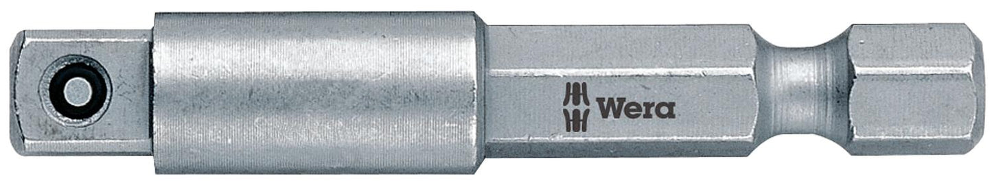 Werkzeugschaft WERA 1/4" 4-kant x 1/4" 6-kant Länge 50mm