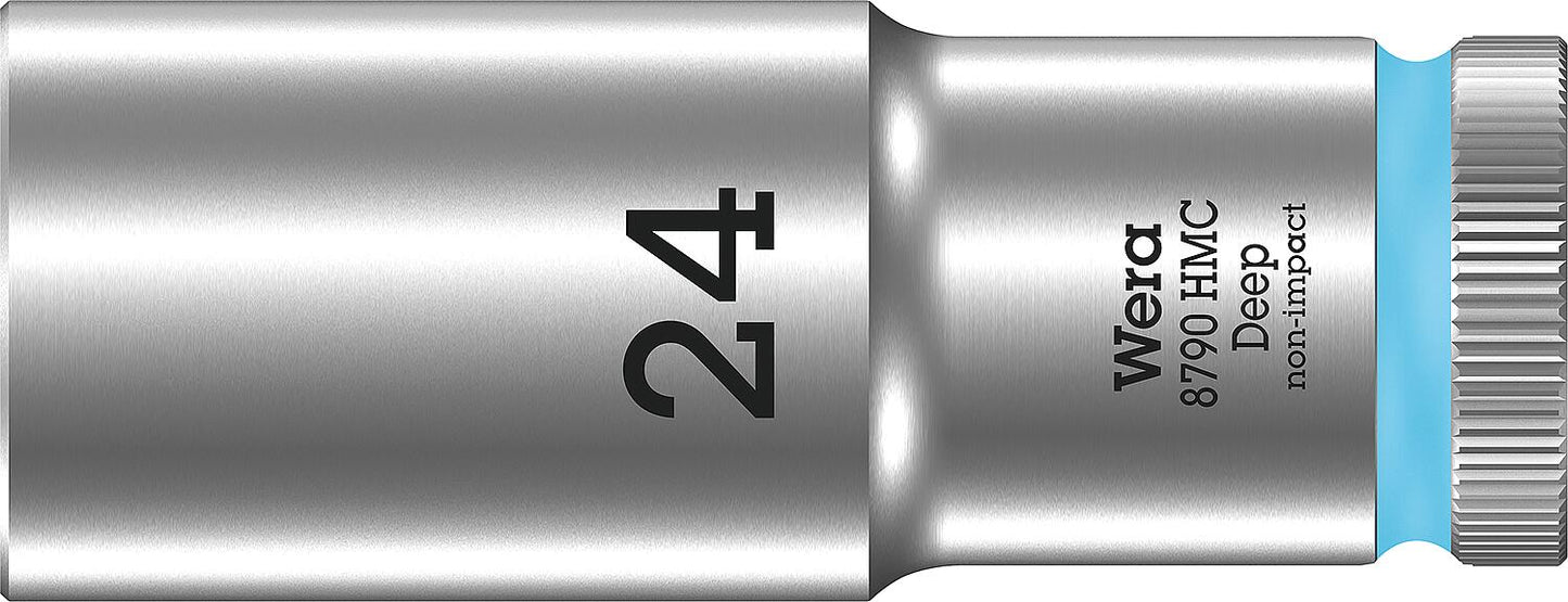 Außensechskant-Steckschlüsseleinsatz 8790 HMC Deep mit 1/2"-Antrieb, metrisch, lang