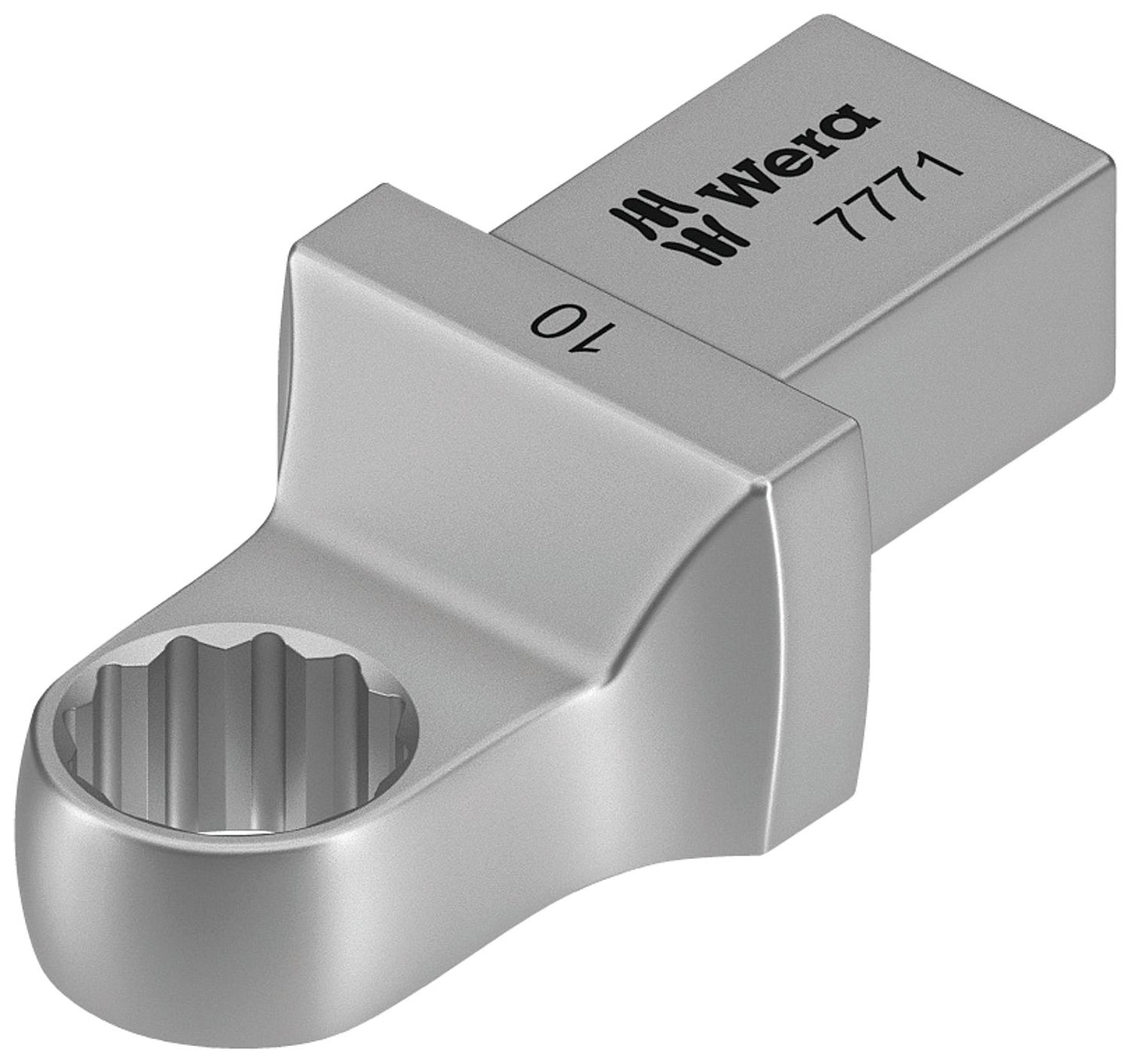 Wera 7771 insert ring wrench, 9 x 12mm connection, form A, 7.0 mm wrench size