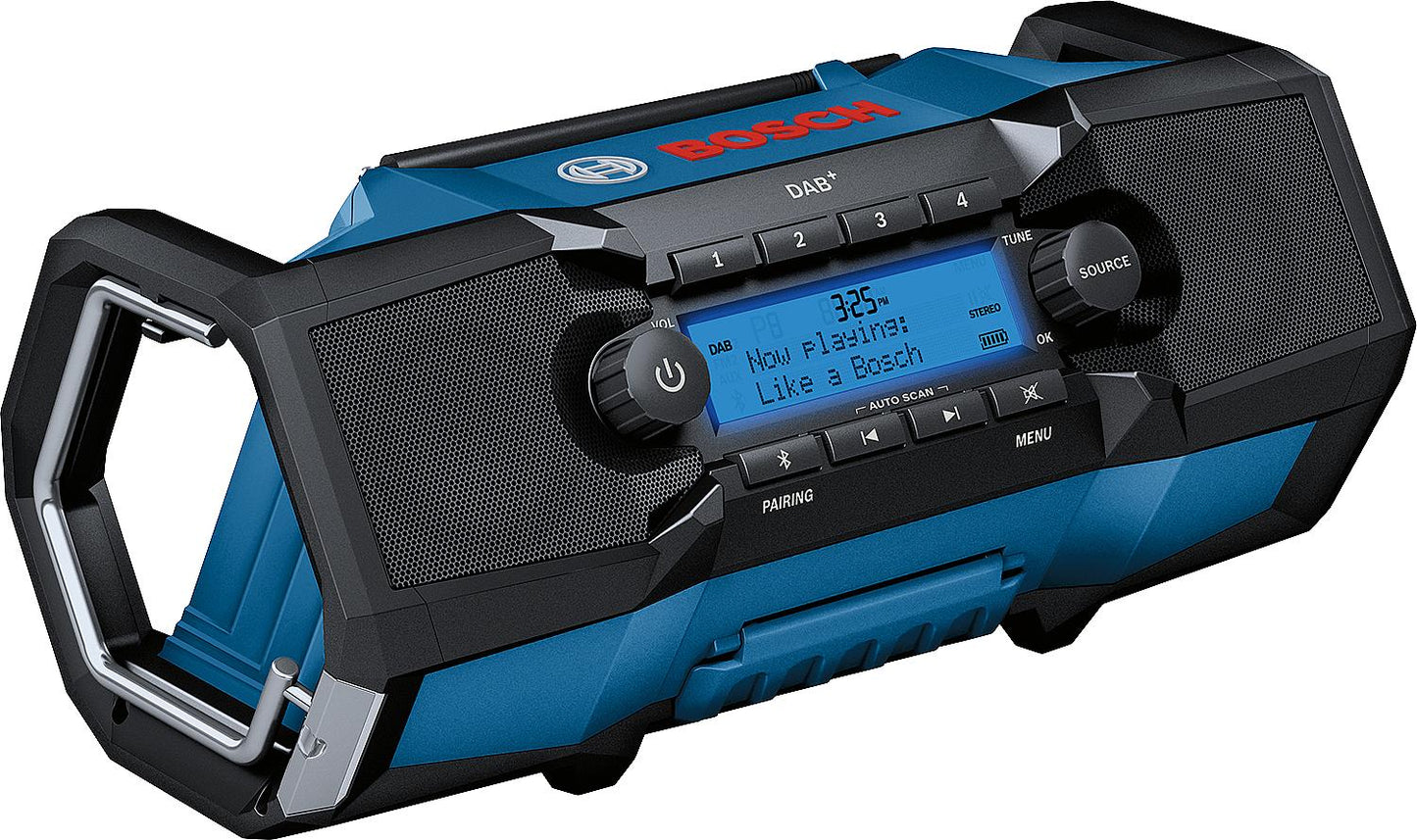 Radio sur batterie et secteur, 18 V