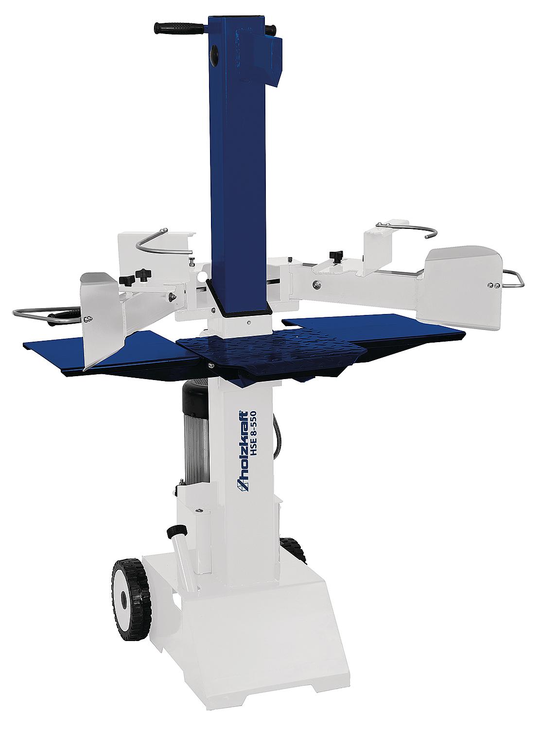 HOLZKRAFT HSE 8-550 short log splitter, 3.5 kW, 400 V electric motor
