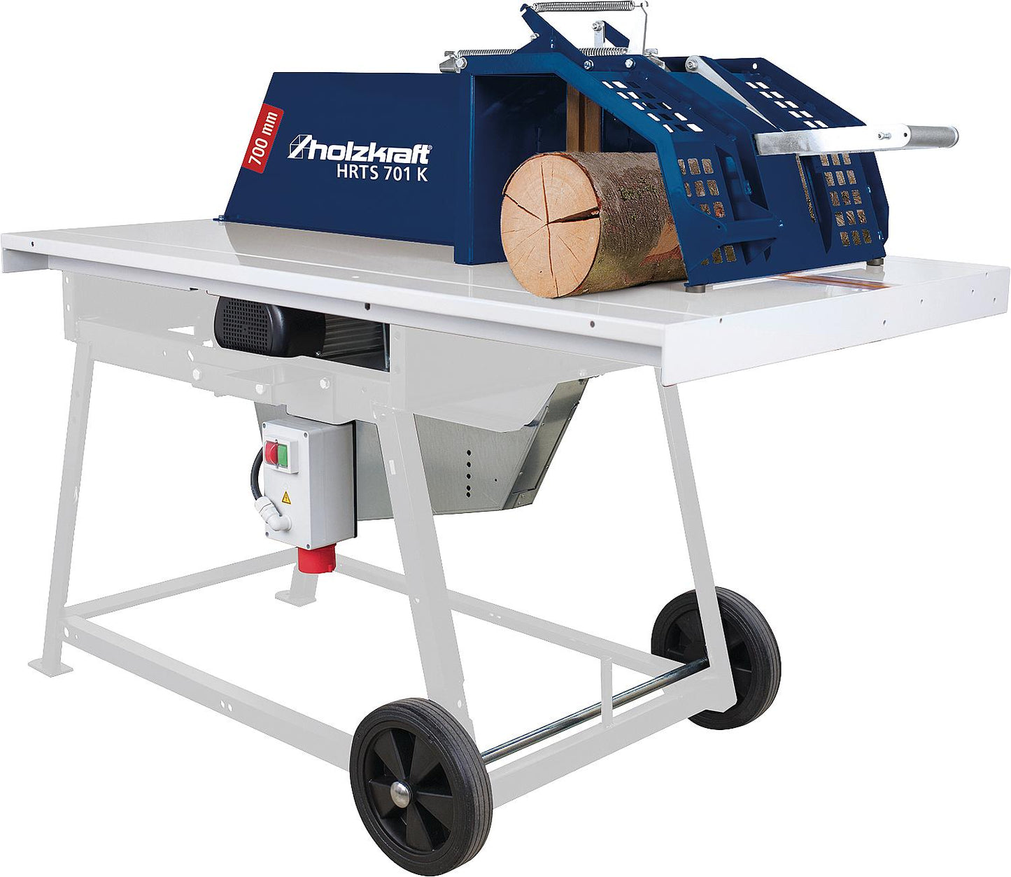 HOLZKRAFT HRTS 701 K rolling table circular saw, 5.2 kW, 400 V with direct drive, Ø700mm