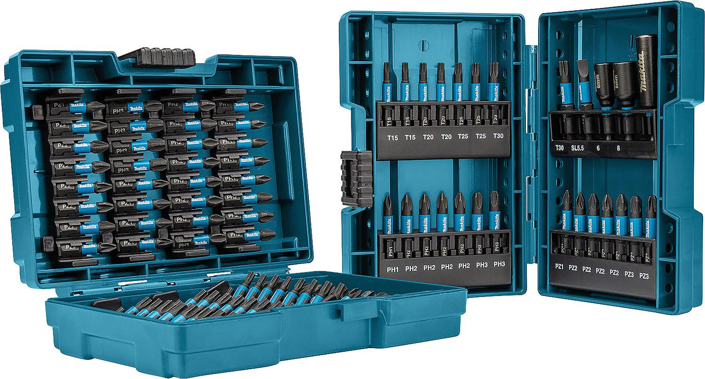 Bit set Makita Impact Black® 90 pieces.