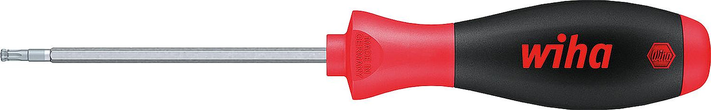 Tournevis à tête sphérique Torx® Wiha 362BE SoftFinish®, lame hexagonale, T10 x 60 mm