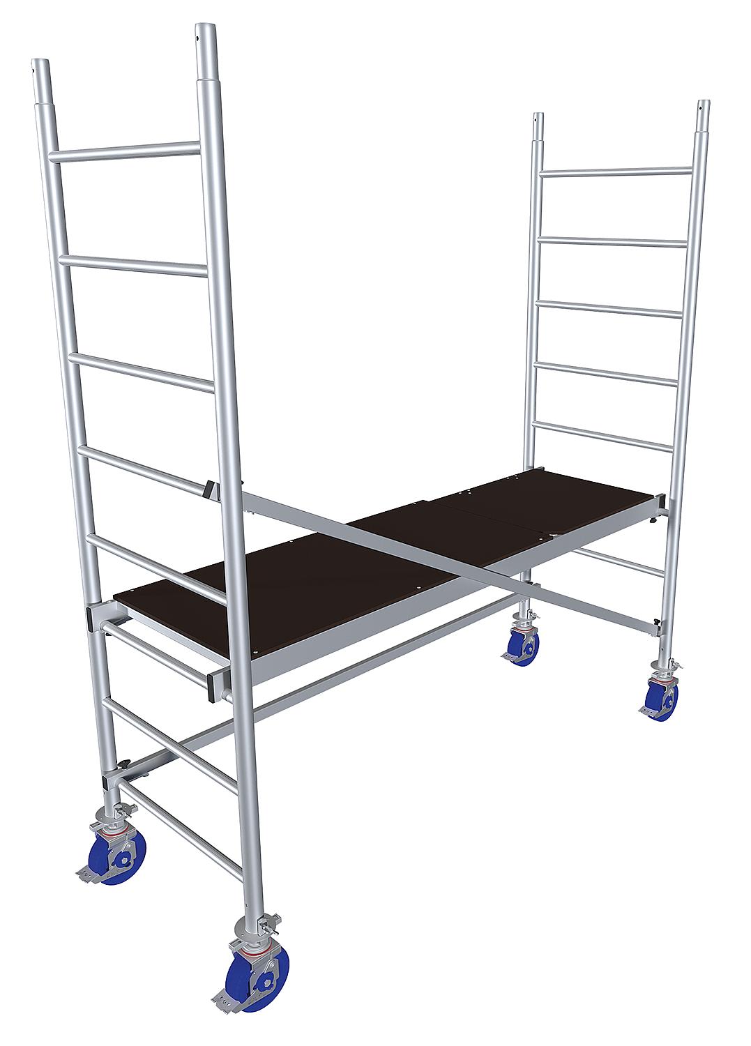 Alu-FahrGerüst MONTO ProTec, Arbeitshöhe ca. 2,90 m