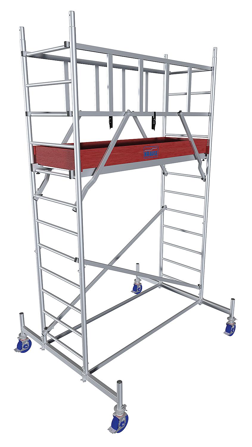 Alu-FahrGerüst MONTO ProTec, Arbeitshöhe ca. 4,30 m