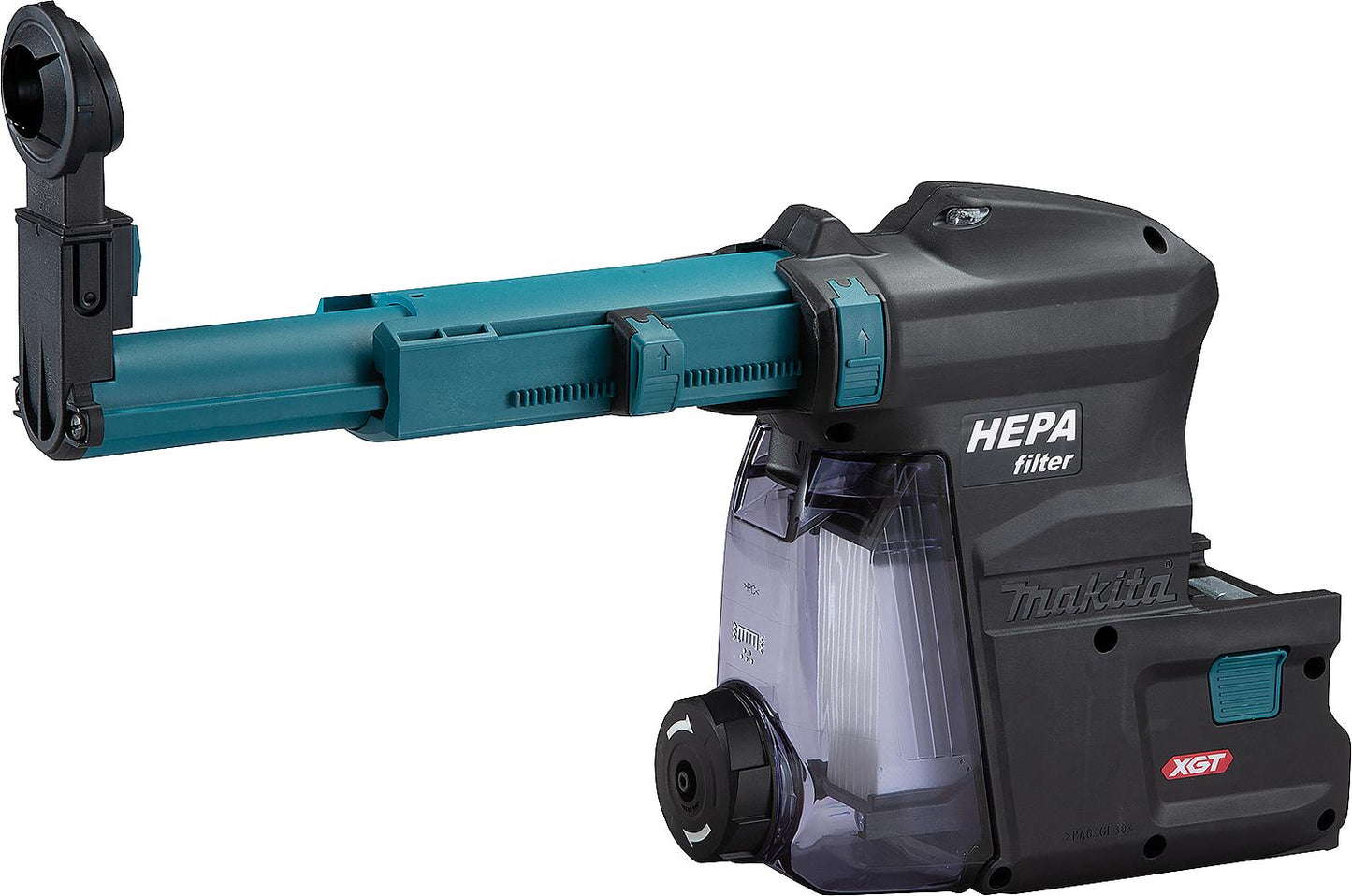 Makita DX14 dust extraction system suitable for cordless rotary hammers