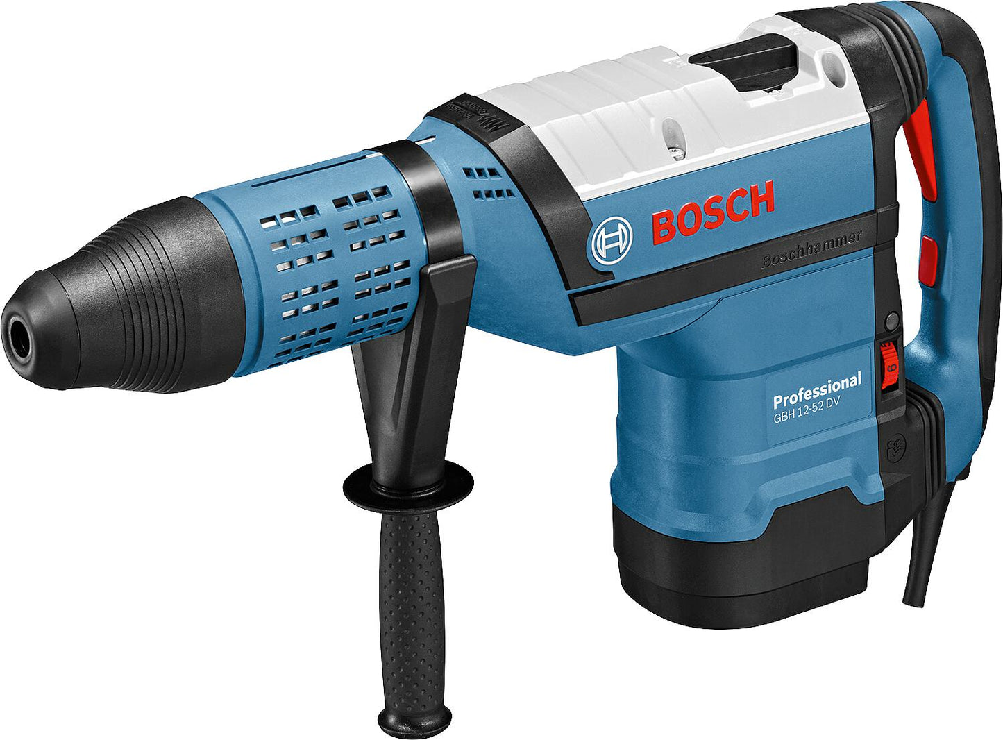 Bosch GBH 12-52 DV rotary and chisel hammer, 1700 W with SDS-Max