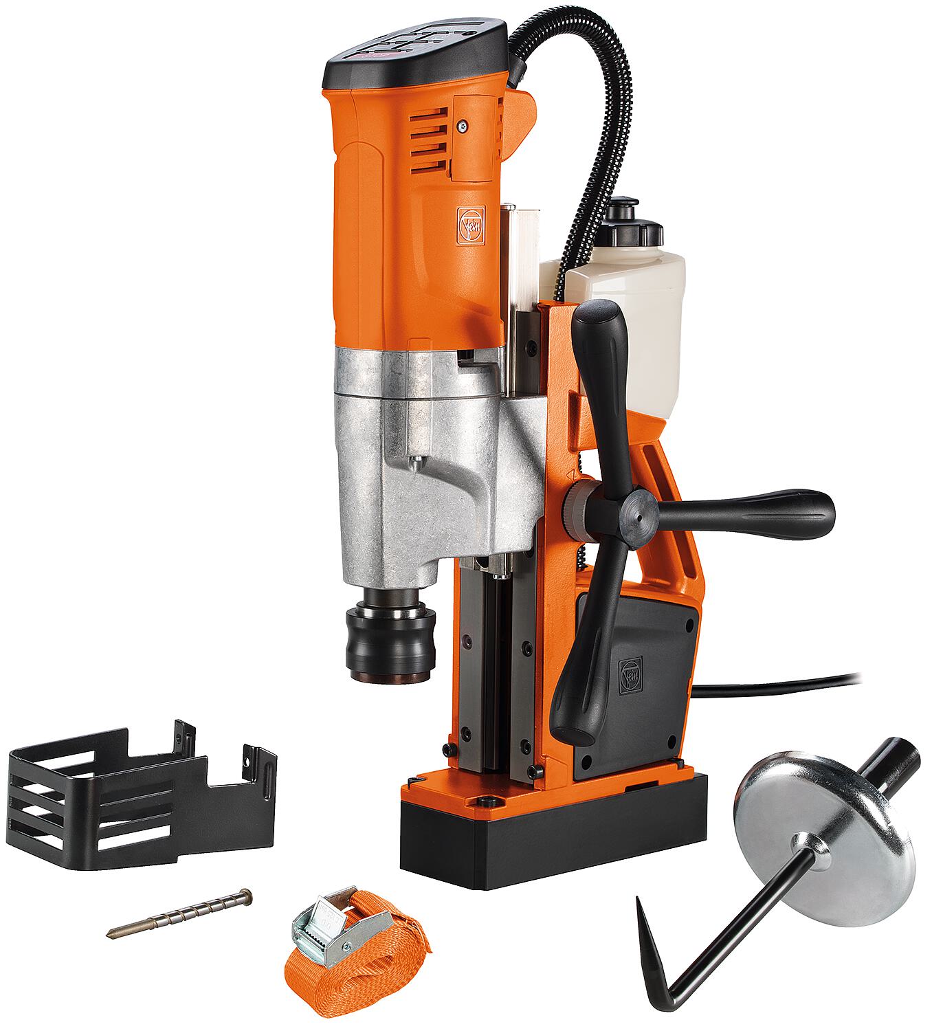 Fein KBU35-2QW magnetic core drilling machine, 1100 W, 3/4" Weldon core drill chuck