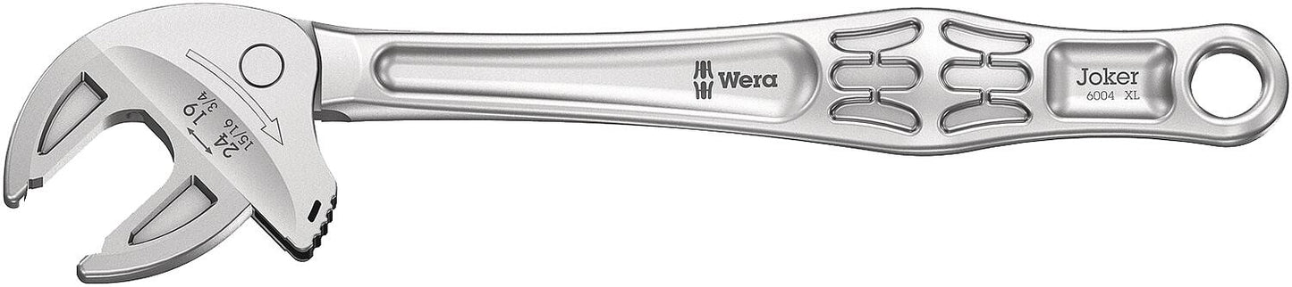 Wera 6004 Joker XL self-adjusting open-end wrench with ratchet function, 19.0 - 24.0 mm