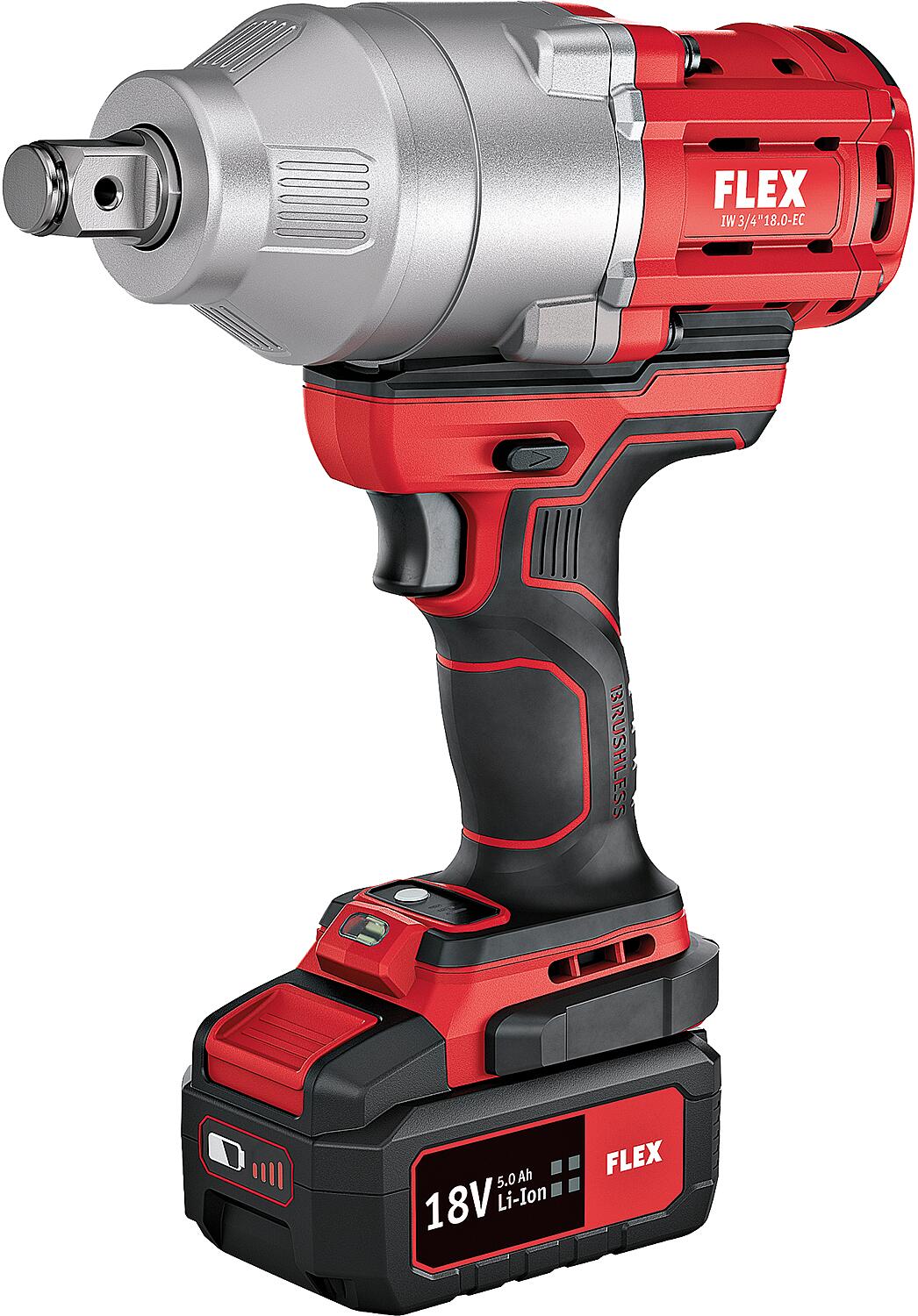 Akku-Schlagschrauber Flex, 18 V IW 3/4" mit Transportkoffer