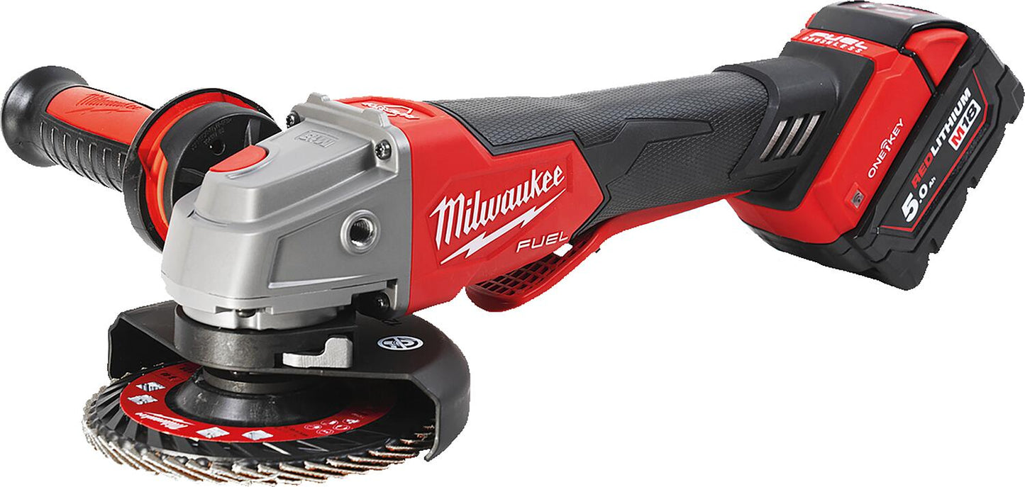 Milwaukee M18ONEFSAG125XPDB-0X 18V Cordless Angle Grinder (without batteries and charger)