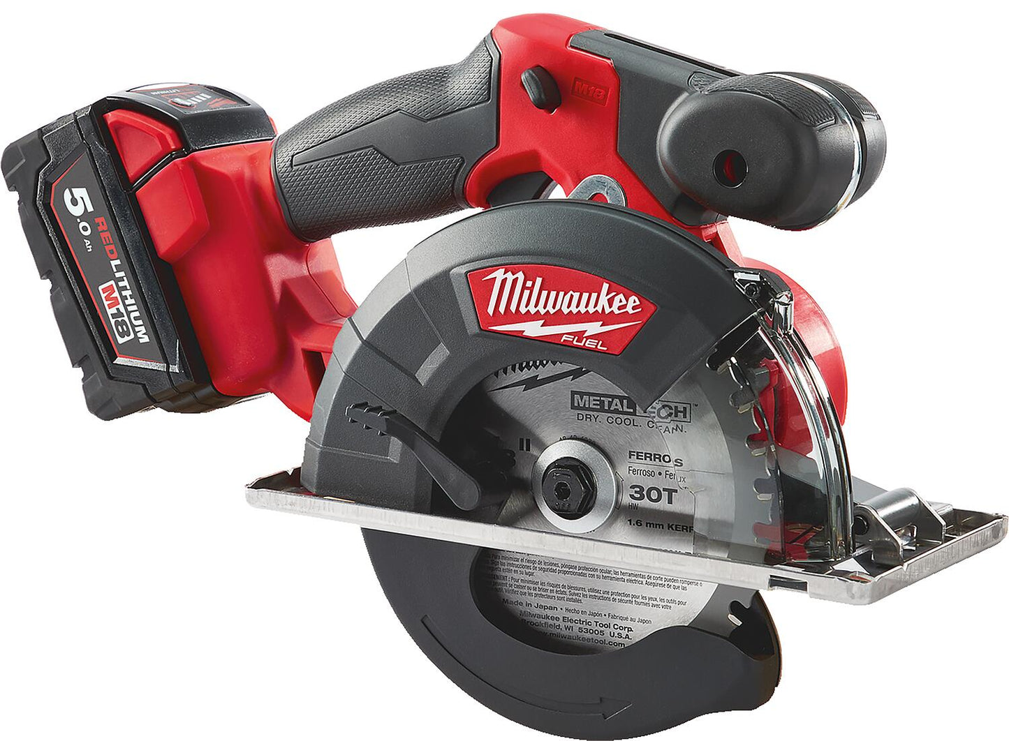 Milwaukee M18FMCS-0X 18V cordless metal circular saw (without battery and charger)