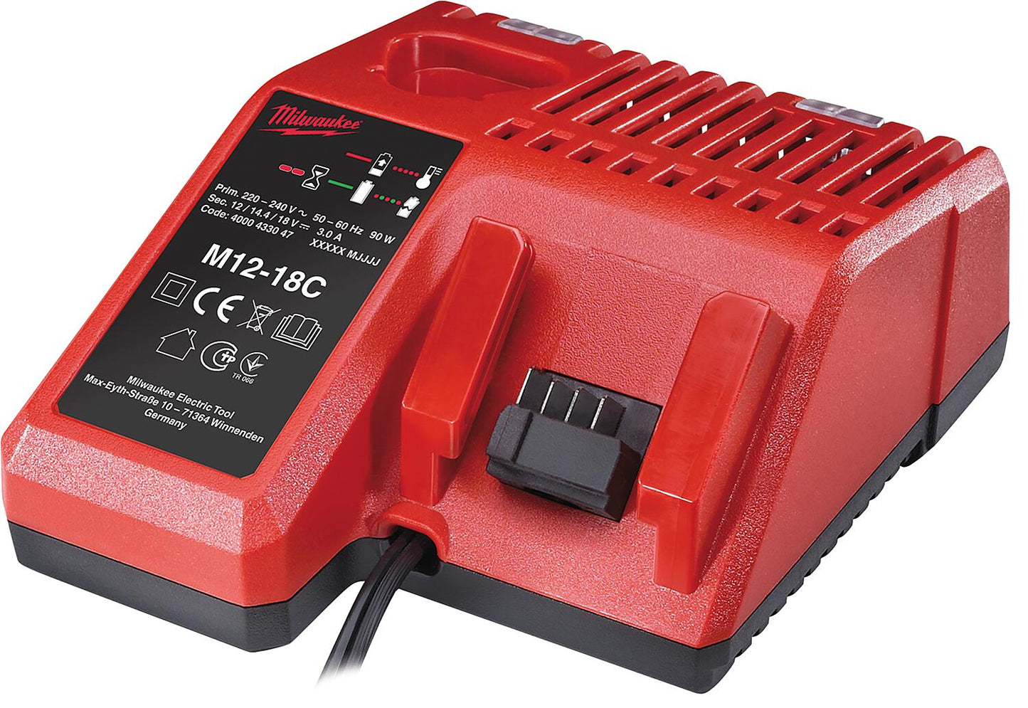Milwaukee M12-18C charger, 12/18V