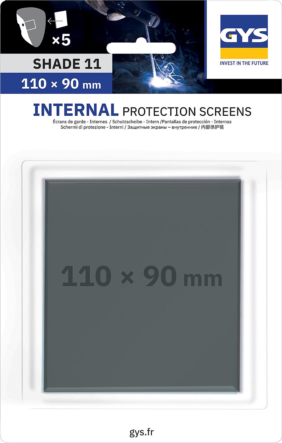 5 disques internes Gys (110x90 mm) - TECHNO 11 & 9-13 & MASTER 11 & FLIP-FLAP