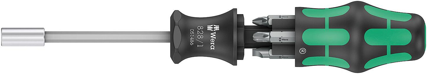 Magazin-Bithalter WERA Kraftform Kompakt 27 Set 2, 7-teilig