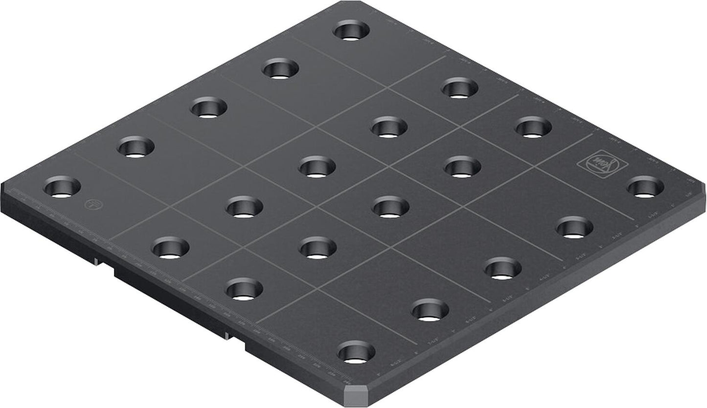 Plaque de soudage Fein VersaMAG, longueur x largeur 250 x 250 mm