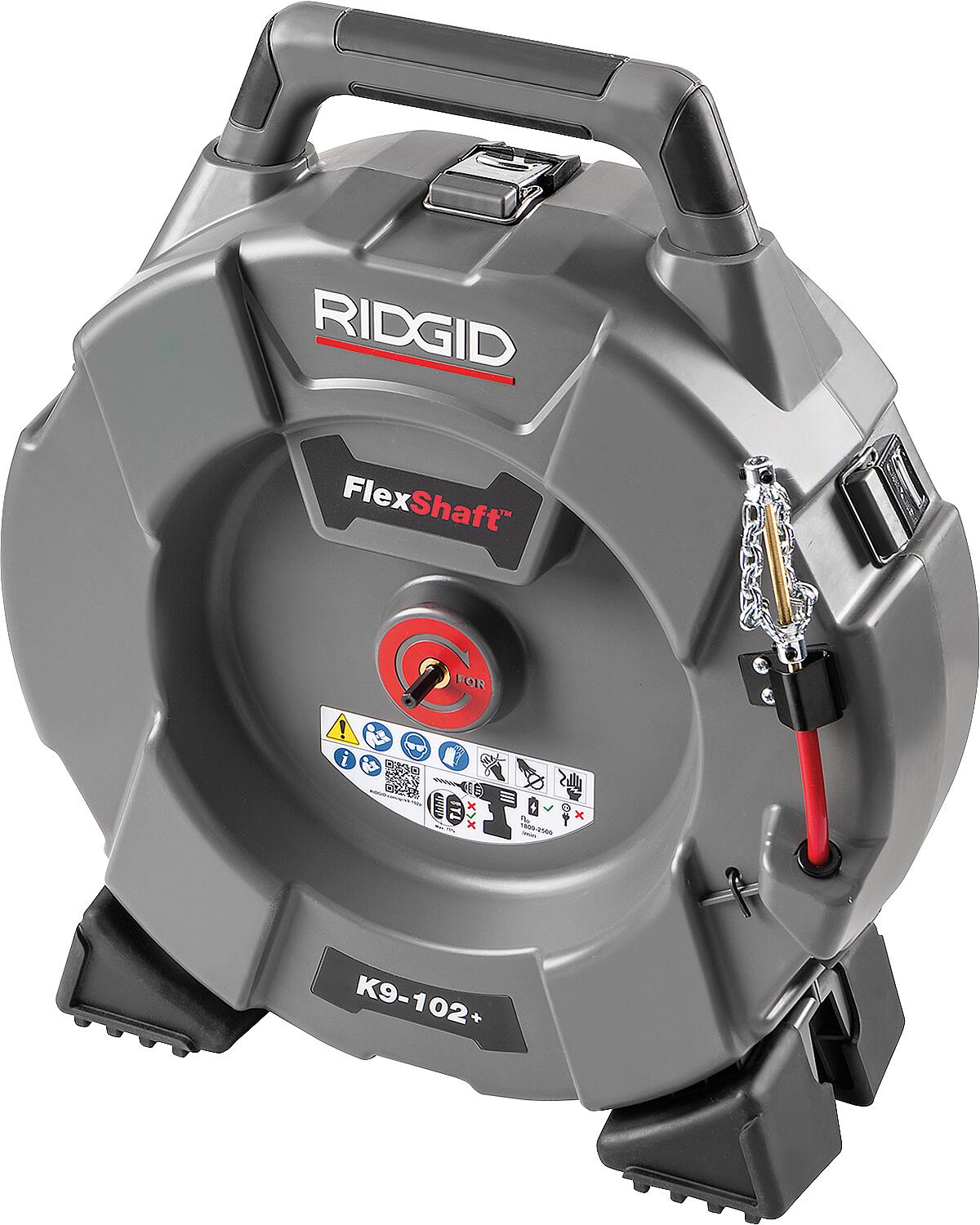 Spiraltrommel K9-102+ FlexShaft, 15,2m x Ø6 mm für Rohre bis Ø50mm