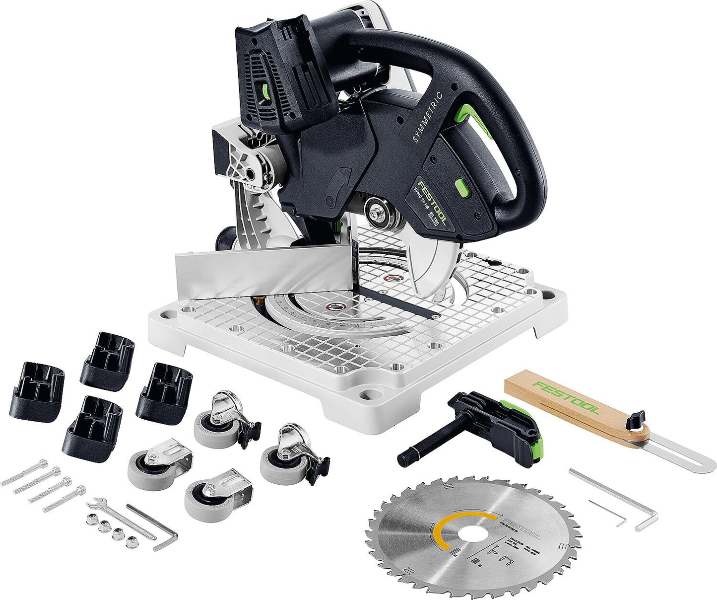 Festool SYMMETRIC SYMC 70 EB-Basic cordless strip saw, 2x 18 V, without batteries and charger