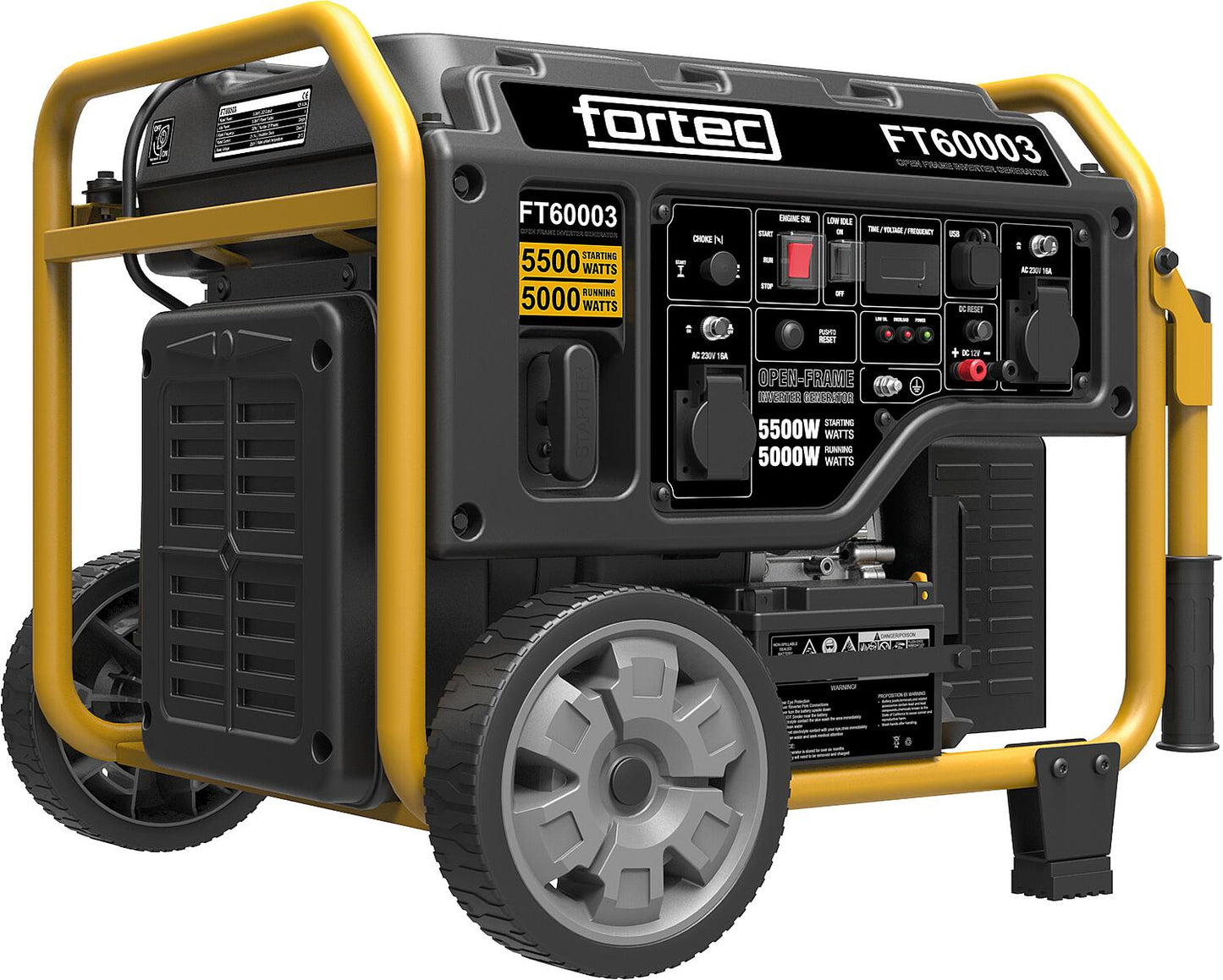 fortec® gasoline generator FT60003