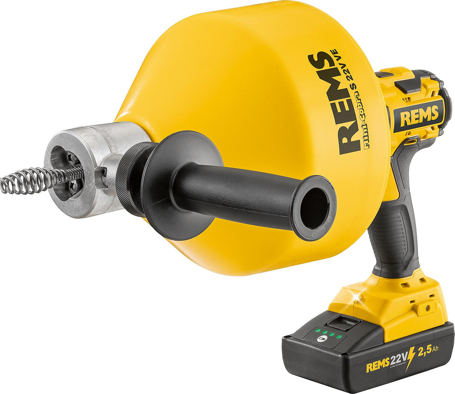 Rohrreinigungsgerät REMS Mini-Cobra S 22V VE Set in L-Boxx